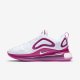 Nike Air Max 720 | White / Fire Pink / Metallic Silver / White