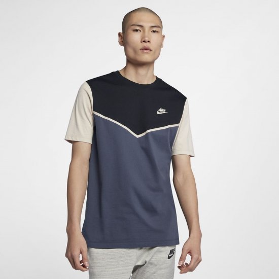 Nike Sportswear Windrunner | Black / Thunder Blue / Desert Sand / Desert Sand - Click Image to Close