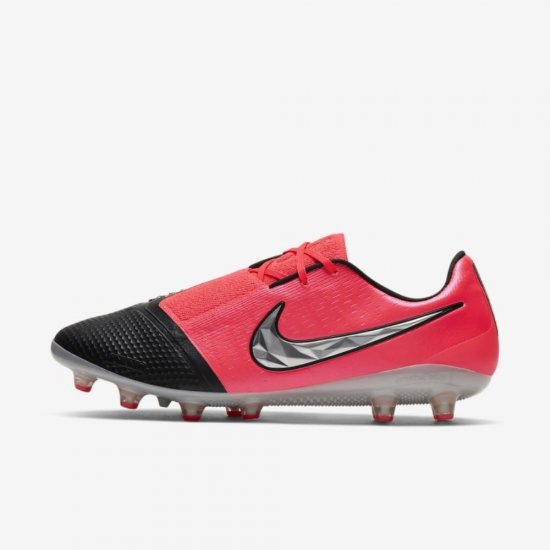 Nike Phantom Venom Elite AG-Pro | Laser Crimson / Black / Metallic Silver - Click Image to Close