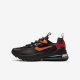 Nike Air Max 270 React | Black / Light Smoke Grey / Magma Orange / Black