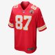 NFL Kansas City Chiefs American Football Game Jersey (Travis Kelce) | University Red