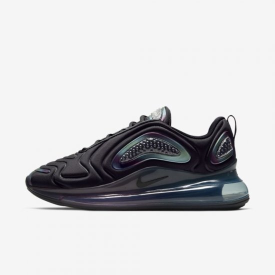 Nike Air Max 720 | Dark Smoke Grey / Black / Metallic Silver / Black - Click Image to Close