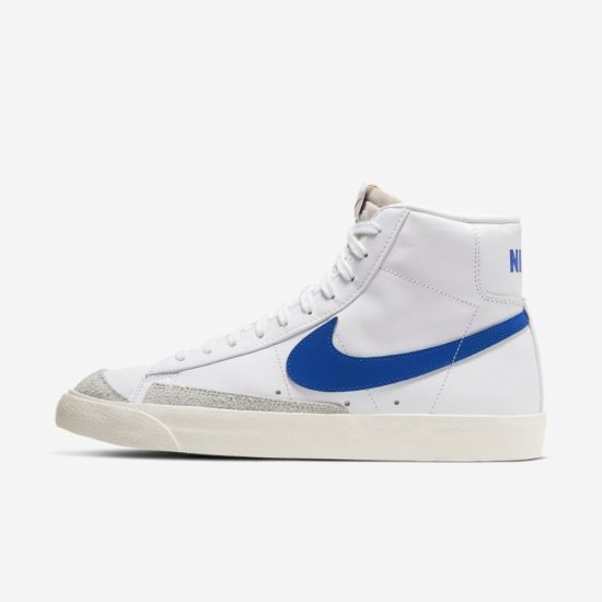 Nike Blazer Mid '77 Vintage | White / Sail / Racer Blue - Click Image to Close