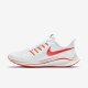 Nike Air Zoom Vomero 14 | White / Track Red / Platinum Tint / Laser Crimson