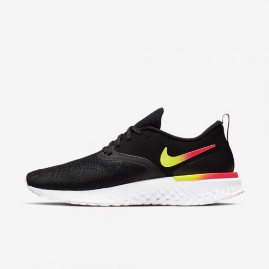 Nike Odyssey React Flyknit 2 | Black / Black - Click Image to Close