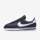 Nike Cortez Basic Nylon | Obsidian / Metallic Silver / White