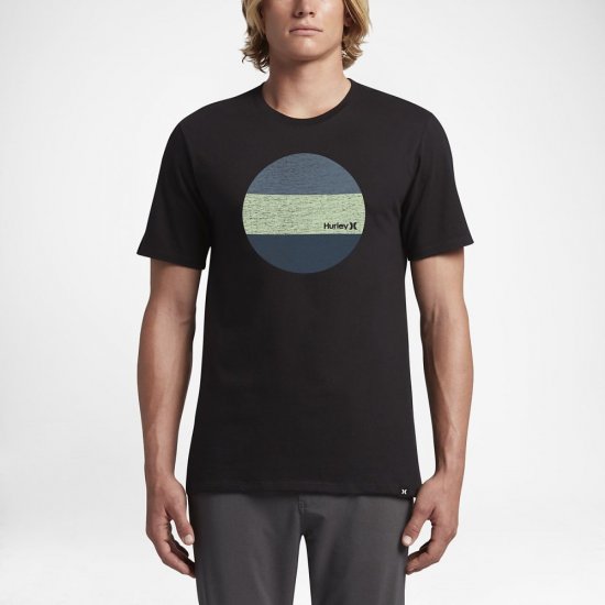 Hurley Circular | Black / Noise Aqua - Click Image to Close