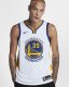 Kevin Durant Association Edition Swingman Jersey (Golden State Warriors) | White / Amarillo / Rush Blue