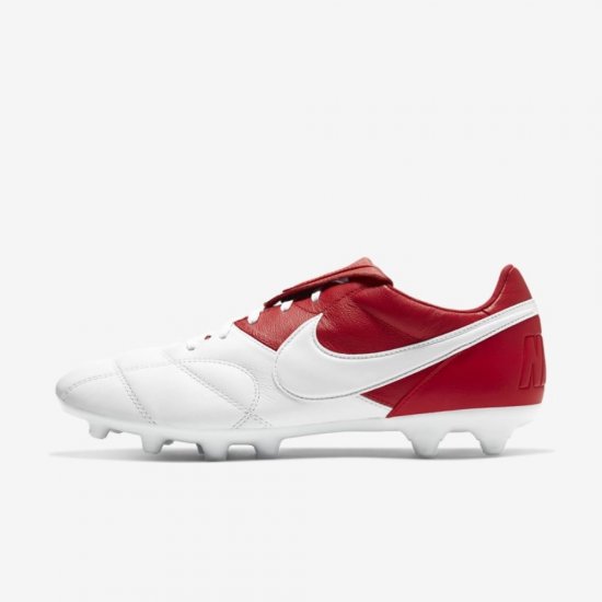 Nike Premier II FG | University Red / University Red / White - Click Image to Close