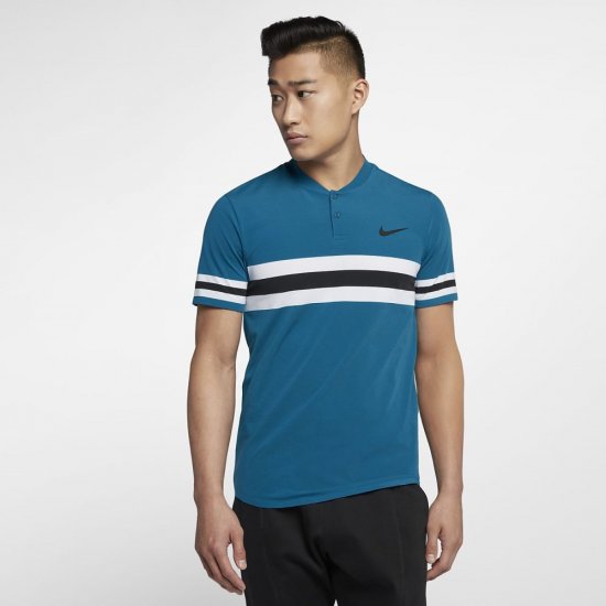 NikeCourt Dri-FIT Advantage | Green Abyss / Black / Black - Click Image to Close