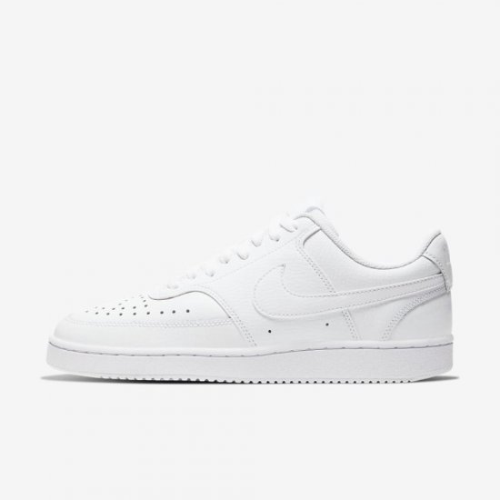 Nike Court Vision Low | White / White / White - Click Image to Close